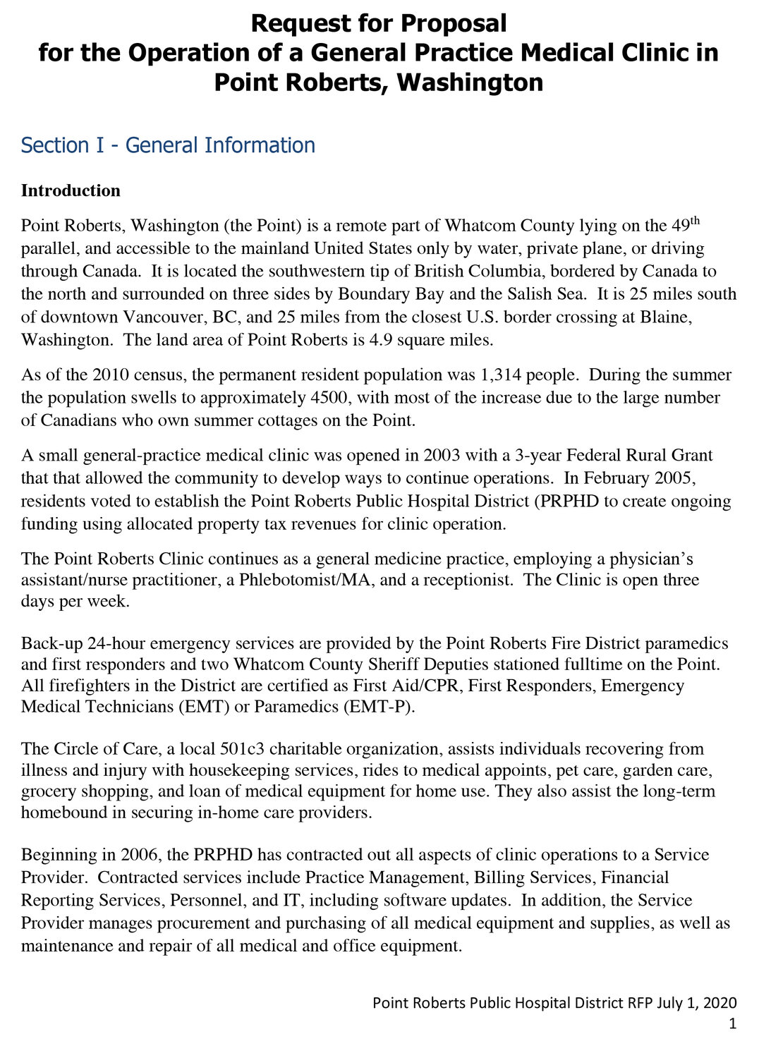 Hospital district issues Request for Proposal All Point Bulletin